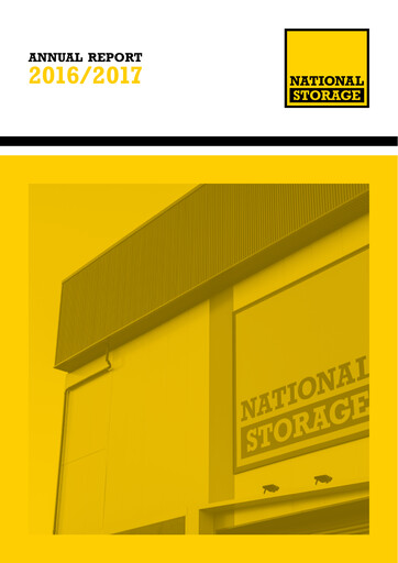 Thumbnail National Storage REIT Annual Report 2016-2017