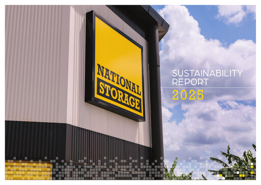 Thumbnail National Storage REIT Sustainability Report 2025