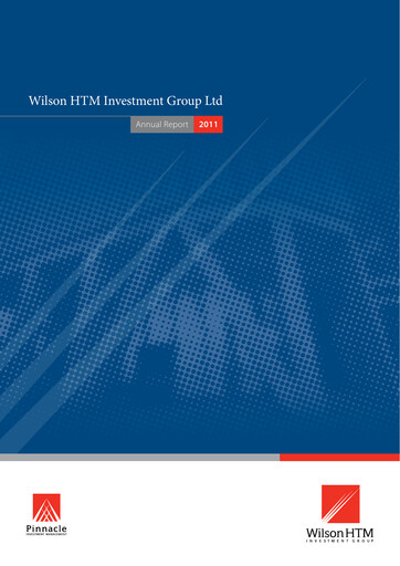 Thumbnail Pinnacle Investment Management Group Annual Report 2011