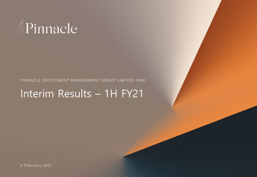 Thumbnail Pinnacle Investment Management Group Half-year Report 2021