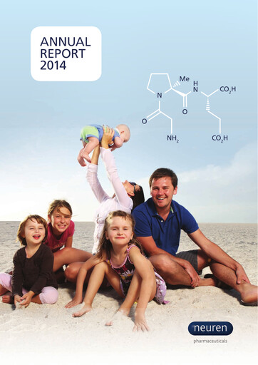 Thumbnail Neuren Pharmaceuticals Annual Report 2014