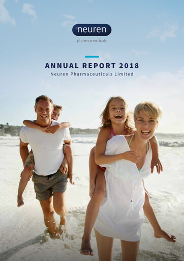 Thumbnail Neuren Pharmaceuticals Annual Report 2018