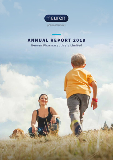 Thumbnail Neuren Pharmaceuticals Annual Report 2019