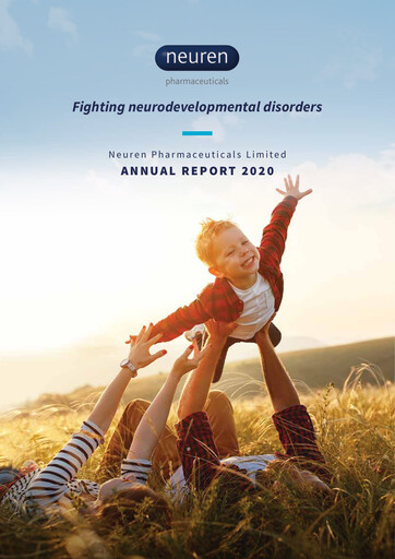Thumbnail Neuren Pharmaceuticals Annual Report 2020