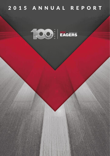 Thumbnail Eagers Automotive Limited Annual Report 2015
