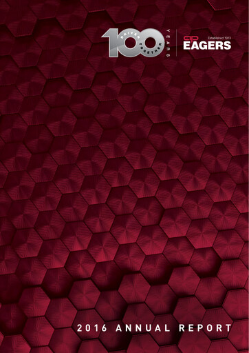 Thumbnail Eagers Automotive Limited Annual Report 2016