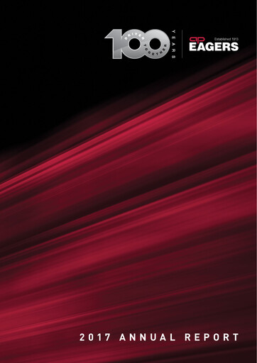Thumbnail Eagers Automotive Limited Annual Report 2017