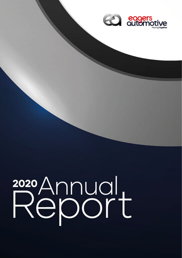 Thumbnail Eagers Automotive Limited Annual Report 2020