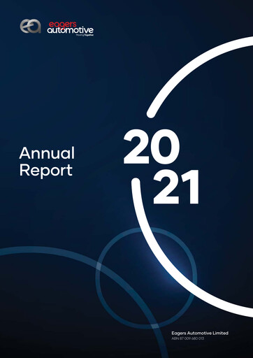 Thumbnail Eagers Automotive Limited Annual Report 2021