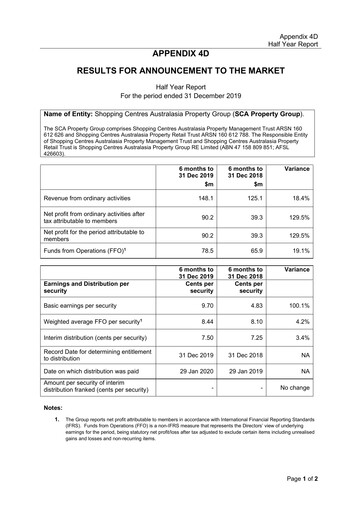 Thumbnail Region Group Financial Statement 2020-h1