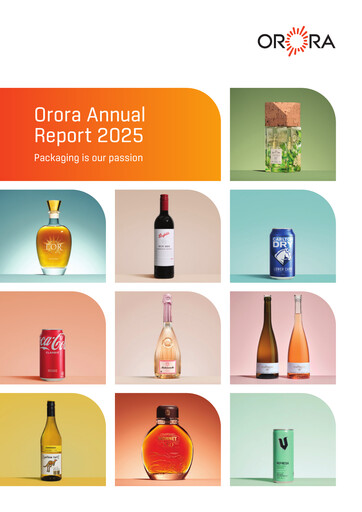 Thumbnail Orora Limited Annual Report 2025
