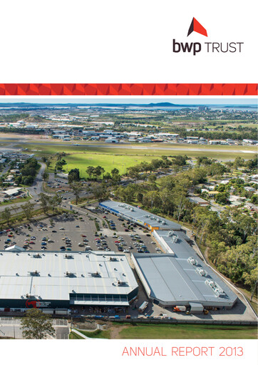 Thumbnail BWP Trust Annual Report 2013