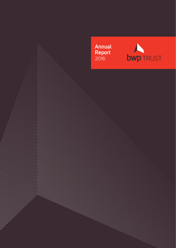 Thumbnail BWP Trust Annual Report 2016