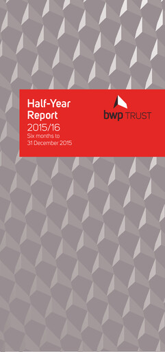 Thumbnail BWP Trust Half-year Report 2016-h1
