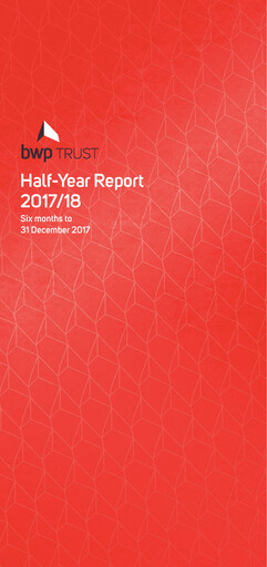 Thumbnail BWP Trust Half-year Report 2018-h1