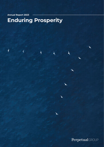 Thumbnail Perpetual Limited Annual Report 2023