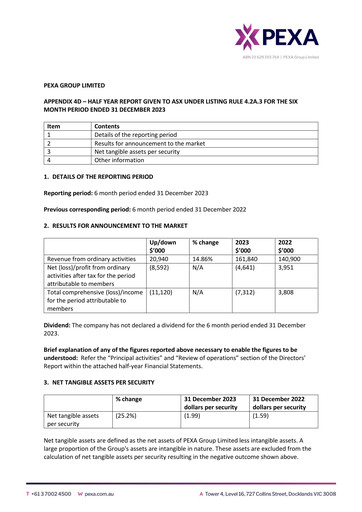 Thumbnail PEXA Group Half-year Report 2024-h1