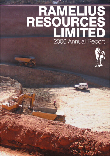 Vorschaubild Ramelius Resources Jahresbericht 2006