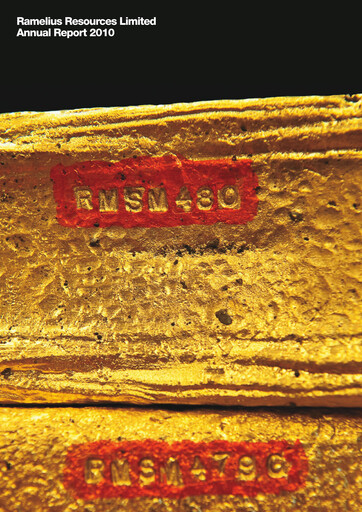 Vorschaubild Ramelius Resources Jahresbericht 2010
