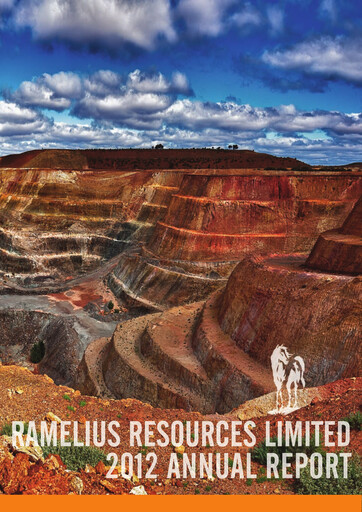 Vorschaubild Ramelius Resources Jahresbericht 2012
