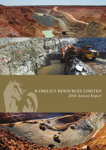 Vorschaubild Ramelius Resources Jahresbericht 2016
