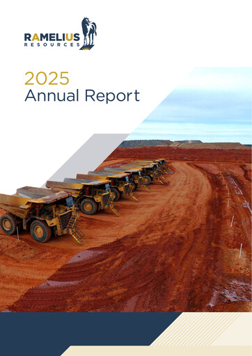 Thumbnail Ramelius Resources Annual Report 2025
