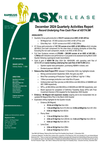 Thumbnail Ramelius Resources Quarterly Report 2025-q2