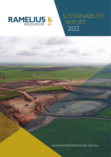 Thumbnail Ramelius Resources Sustainability Report 2022
