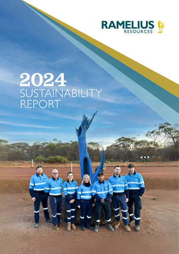 Thumbnail Ramelius Resources Sustainability Report 2024