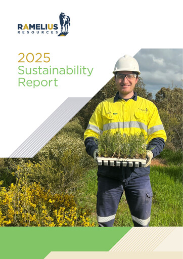 Thumbnail Ramelius Resources Sustainability Report 2025