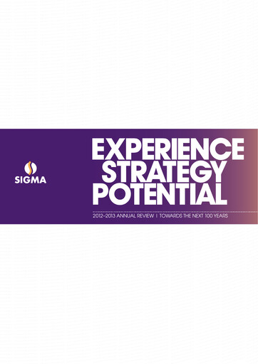Thumbnail Sigma Healthcare Annual Report 2013