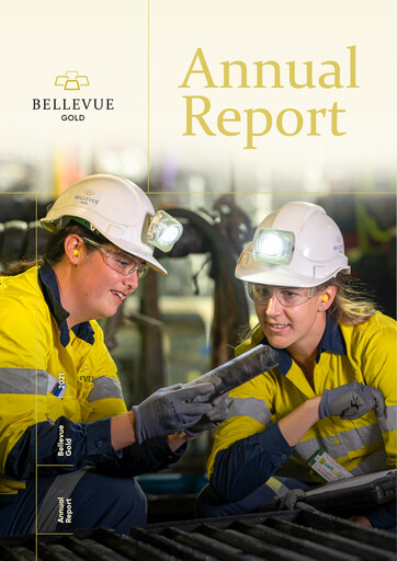 Thumbnail Bellevue Gold Annual Report 2021