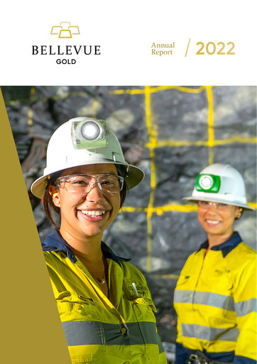 Thumbnail Bellevue Gold Annual Report 2022