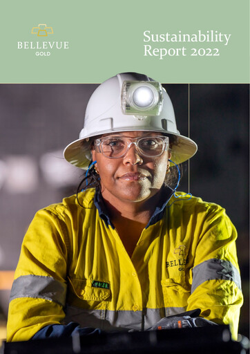 Thumbnail Bellevue Gold Sustainability Report 2022