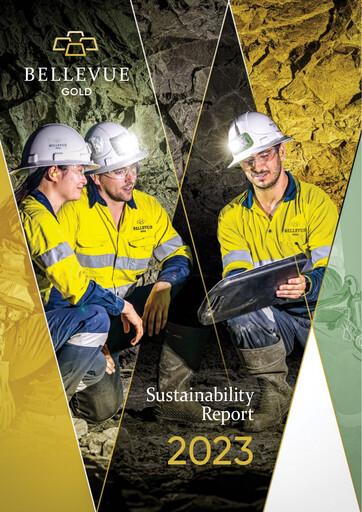 Thumbnail Bellevue Gold Sustainability Report 2023