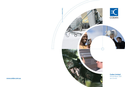 Thumbnail Codan Limited Annual Report 2007