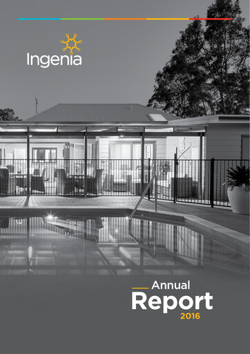 Thumbnail Ingenia Communities Group Annual Report 2016
