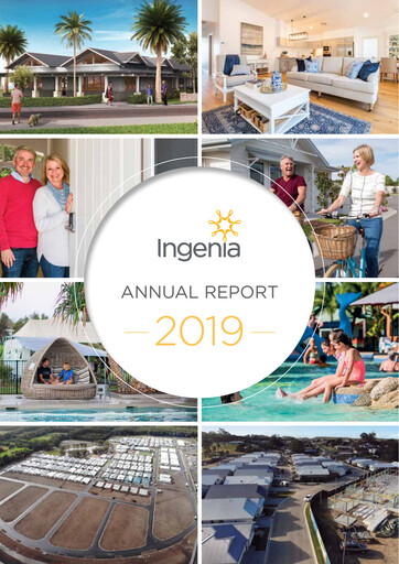 Thumbnail Ingenia Communities Group Annual Report 2019
