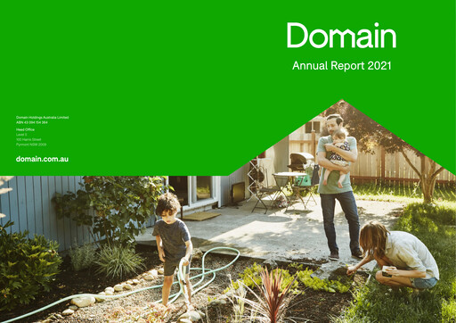 Thumbnail Domain Holdings Australia Annual Report 2021