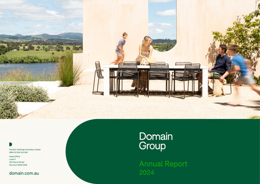 Thumbnail Domain Holdings Australia Annual Report 2024