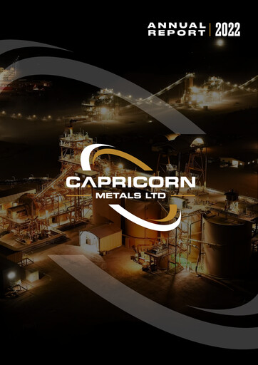 Thumbnail Capricorn Metals Annual Report 2021-2022