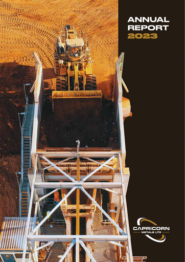 Thumbnail Capricorn Metals Annual Report 2023
