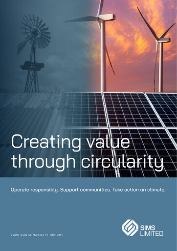 Miniature Sims Limited Rapport de durabilité 2024-2025