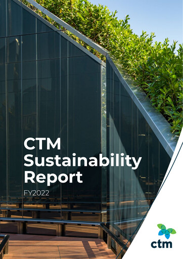 Thumbnail Corporate Travel Management Sustainability Report 2022