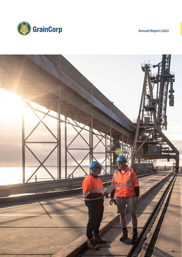 Vorschaubild GrainCorp Jahresbericht 2022