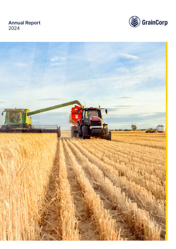 Vorschaubild GrainCorp Jahresbericht 2024