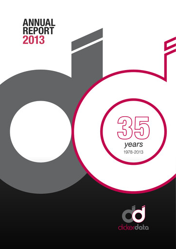 Thumbnail Dicker Data Annual Report 2013