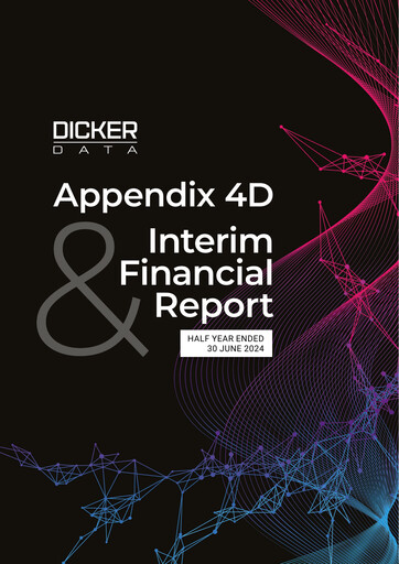 Miniature Dicker Data Rapport semestriel 2024-h1