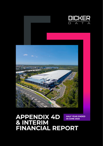 Miniature Dicker Data Rapport semestriel 2025-h1