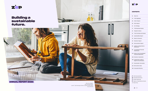 Thumbnail Zip Co Annual Report 2023
